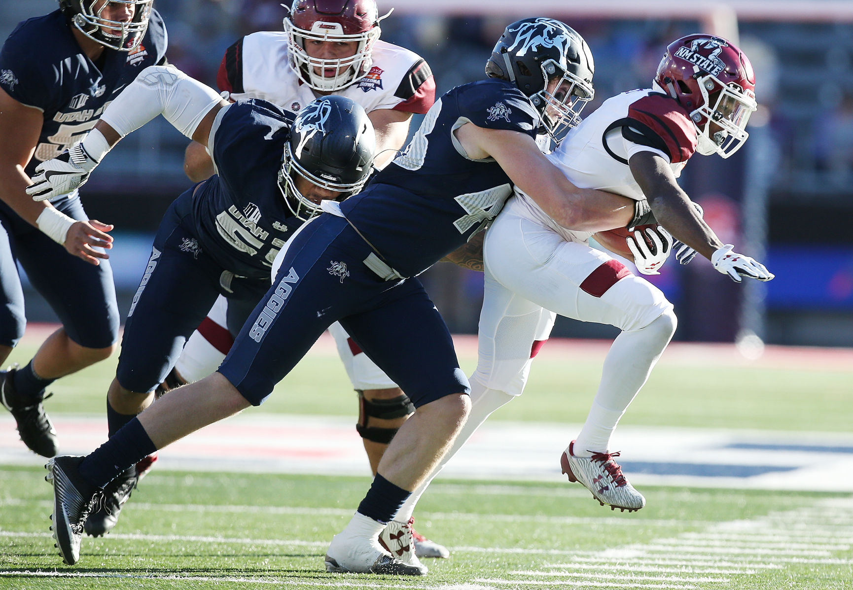 New Mexico State 26, Utah State 20